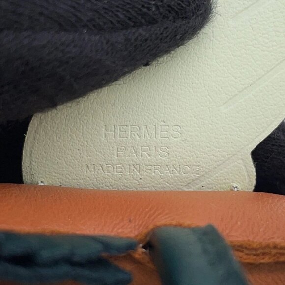 HERMES Rodeo Pegasus Size PM Lambskin Gold/Vert Chypre/Vert Fizz - Picture 8 of 10